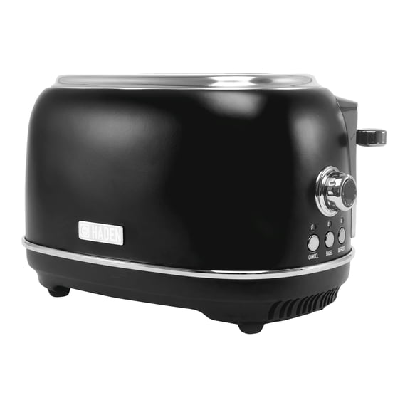 Tostadora Haden Heritage de 2 rebanadas, ranura ancha, acero inoxidable