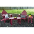 thumbnail image 2 of Riverbay Furniture Table Basse d'Extérieur Transitionnelle en Bois, Rouge, 2 of 11