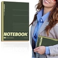 thumbnail image 2 of Cozival Composition Notebooks Campus A5 Lined Notebook Journal Notebook, 80 Pages, College Ruled, for Schoolwork, Study, Note-Taking, 2 of 5