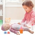 thumbnail image 4 of Baby Doll Feeding Bottles Magic Sets Disappearing Milk Pretend Play Toy, 4 of 5
