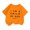 Orange, variant on Kid Girls Cute Personality Printed Round Neck Short Sleeve Tee Summer Casual Loose T Shirt Tops Girls Clothes Size 8 Shelf Bra Camisole Top Shirt 18 4t Shirt Toddler Winter Outfits for Girls Girls