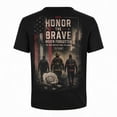 thumbnail image 3 of LNZGNM 9/11 25th Anniversary Memorial T-shirts for Men Short Sleeve Crew Neck Patriotic Lightweight Top Sport Leisure Everyday,Dark Blue(S), 3 of 3