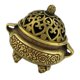 thumbnail image 3 of 1pc Brass Desktop Burner Retro Mini Censer Incense Holder for Home Office, 3 of 4