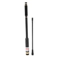 thumbnail image 2 of AL800 UHF VHF Telescopic BNC Antenna High Quality for Kenwood Portable Two Way Radio TK-208 TK-308 For Icom Walkie Talkie IC-V85, 2 of 5