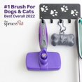thumbnail image 4 of Self-cleaning smooth brush for dogs and cats - the ultimate dog brush for hair loss and fur - long hair hair removal tool, 4 of 4