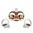 thumbnail image 5 of Methold Pegatina Diseño único Material premium Práctico para quitar Calcomanías de realidad virtual Prevención de polvo Pegatinas protectoras Danza Danza del león 2piezas, 5 of 5