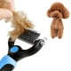 thumbnail image 1 of Herramienta de aseo para mascotas 2 en 1, peine para quitar el pelo de perros y gatos, herramienta para quitar el pelo del rastrillo de 2 caras ZefeiWu 8390606932860, 1 of 1