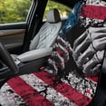 thumbnail image 6 of ZUXONGSY Car Seat Cover Towel Skeleton Hands USA Flag Print Cars Seat Towel Covers Absorbent Auto Front Seat Covers for After Gym Workout, Running, Beach Sports, 6 of 8
