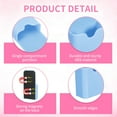 thumbnail image 4 of Uxcell 2Pcs Plastics Magnetic Pen Holder for Refrigerator, 2.24 x 1.06 x 4.72" Dry Erase Marker Holder for Whiteboard, Magnet Locker Organizer Accessories Pencil Cup, Blue, 4 of 7
