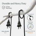 thumbnail image 4 of Brightech Ambience Pro - Waterproof LED Outdoor String Lights - Hanging, Dimmable 2W Vintage Edison Bulbs - 48 Ft Commercial Grade Patio Lights Create Cafe Ambience in Your Backyard, 4 of 8