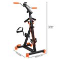 thumbnail image 4 of Moxufan 4 in 1 Elderly Exercise Bike,Hand Arm Leg Knee Peddler,Adjustable Upper Lower Limb Rehabilitation Machine,Action Roller Handle,Pull Rope,Swing Pedal,Foot Massage Function, 4 of 13