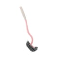 thumbnail image 1 of Wosthever Cepillo de baño reutilizable, herramienta de limpieza, depurador multiusos con cepillos de mango largo, accesorio para lavabo, cuarto Suministros de limpieza para el hogar Rosado, 1 of 6