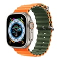 thumbnail image 1 of Correa para Apple Watch de Silicon, compatible con 42 mm / 44 mm / 45 mm / 49 mm. Modelo Ocean (Bicolor)., 1 of 3