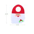 thumbnail image 3 of Cintre de Porte de Noël Crochet Santa Multi-Usage Porte Poignée Signe Suspendu Poche, 3 of 6