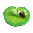 thumbnail image 3 of 花园庭院流水喷泉树脂工艺品浮水青蛙仿真卡通田园风摆件 浮水青蛙, 3 of 8