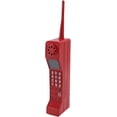 thumbnail image 1 of Ornement de Téléphone Portable, Ornements de Téléphone Portable de Brique de Noël Rétro Vintage Téléphone Cellulaire Modèle Simulation Téléphone, pour les Accessoires Photographiques Ornements Stylisés Cadeau (Rouge) 51101, 1 of 5