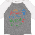 thumbnail image 4 of Inktastic Physical Therapist Future Boys or Girls Long Sleeve Baby Bodysuit, 4 of 5