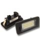 thumbnail image 1 of Bombillas LED para matrícula de coche, superbrillantes, CanBus, sin errores, 6000 K, xenón, blanco frío, 18 SMD, luces traseras para E39/E46/E60/E70/E90/E91/E92/E93/F10, etc., 1 of 5