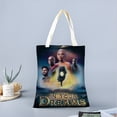 thumbnail image 2 of In Your Dreams Bolso de tela con estampado de lienzo para mujer, bolsa de compras reutilizable y estética, con cremallera interior, regalo para mujer,40*40cm., 2 of 6