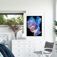 thumbnail image 4 of Guppy lienzo pintura sin marco pintura al óleo por números pared arte carteles imágenes Likrtyny Arte deco, 4 of 9
