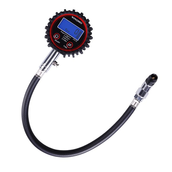 TABLETREANDS Car Tire Gauge Digital Con Botón De Encendido Y De Presión Para Vehículos