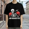 thumbnail image 3 of T Shirt for Men, Jaw Breaker Title, Boxing Skull Print 1, Vintage Graphic Tees Men, 23931009,XXL, 3 of 8