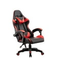 thumbnail image 2 of K-LIVING MARK ERGONOMIC PU AJUSTABLE GAMING CHAISE / CHAISE D'ORDINATEUR / CHAISE DE BUREAU AVEC APPUI-TÊTE EN ROUGE ET NOIR, 2 of 3