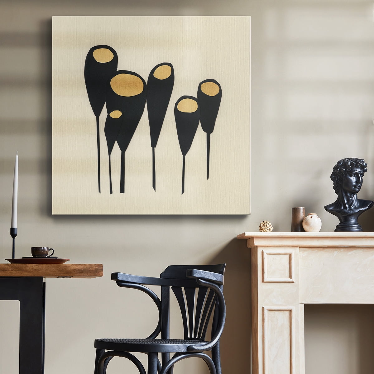 Wexford Home Mod Pod II-Premium Gallery Wrapped Canvas, 40" x 40" - Ready to Hang