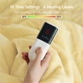 thumbnail image 6 of Heated Blanket 84"X90" Queen Size Electric Blanket with 6 Heating Level & 2-10 Hour Auto Off,Machine Washable -Yellow, 6 of 7