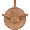 thumbnail image 6 of Currey And Company 5000-0266 Saxon 2 Light 23" Tall Tan Wall Sconce - Natural / Saddle Tan, 6 of 6