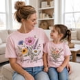 thumbnail image 2 of Mom and Baby Shirt, Raising A Wildflower Matching Family Shirts, Cute Floral Mama and Mini Outfit, Mother Daughter Gift, Birthday Gift for Mom, 2 of 6