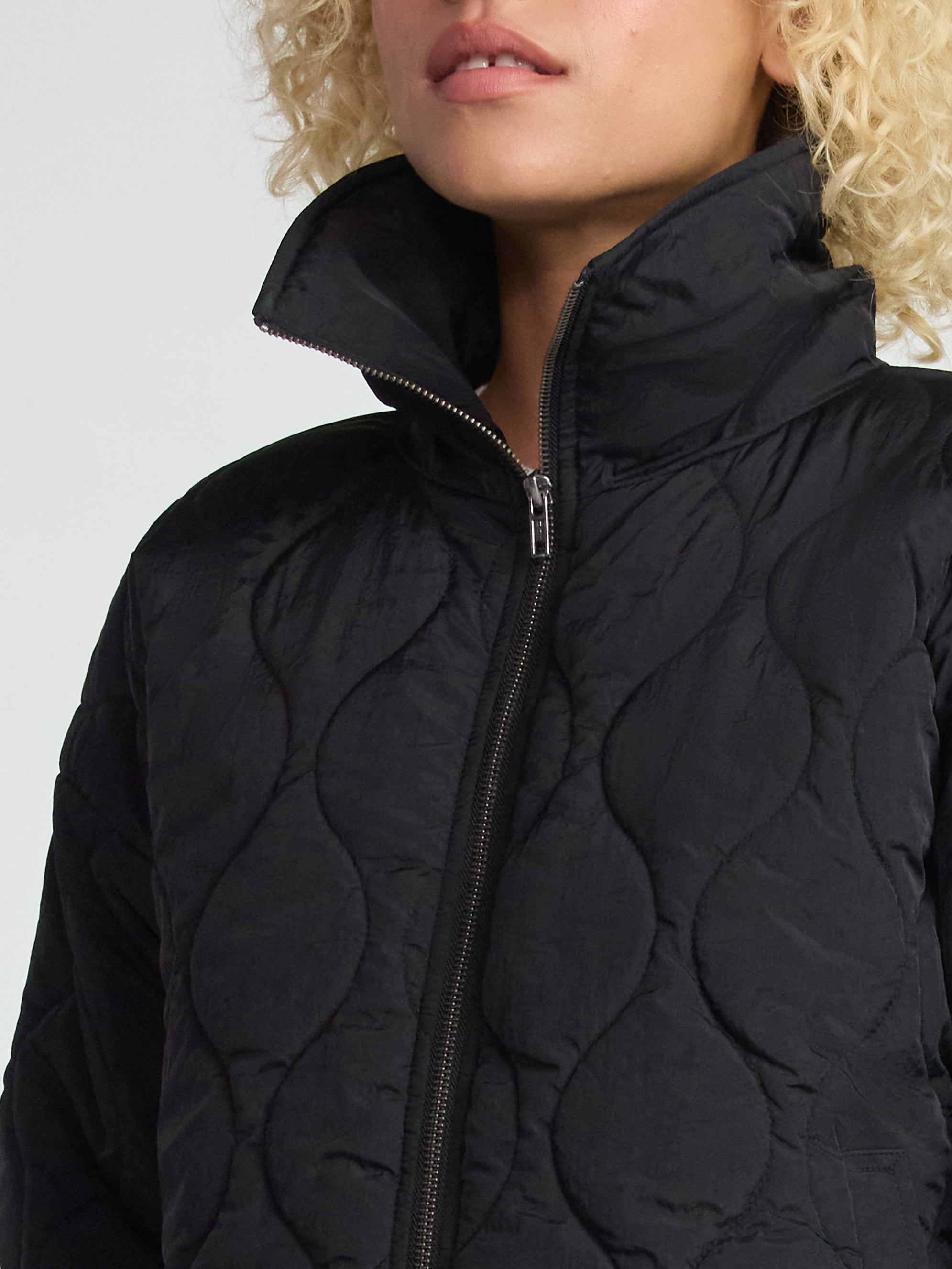 No Boundaries Quilted Jacket, Women's