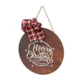 thumbnail image 3 of Christmas Door Sign Pendant,Christmas Wooden Front Door Christmas Front Door Sign Christmas Welcome Sign Top-Notch Performance, 3 of 14