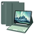 thumbnail image 1 of Funda con teclado BQDIYOO para iPad Air de 7 y 6 pulgadas con lápiz, 1 of 8