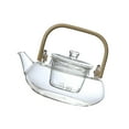 thumbnail image 2 of Glass Teapot Loose Leaf Heatproof Kung Fu Tea Pot with Tea Stovetop Dishwasher Safe 800ml, 2 of 9