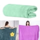 thumbnail image 5 of Yuarrent Toalla de baño de microfibra Toalla de playa absorbente de secado rápido para viajes deportivos Fitness Yoga Juegos de accesorios de baño Verde claro, 5 of 6