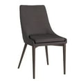 thumbnail image 4 of Weston Home Baxter Mid-Century Modern Dining Chair, Dark Gray (Set of 2), 4 of 6
