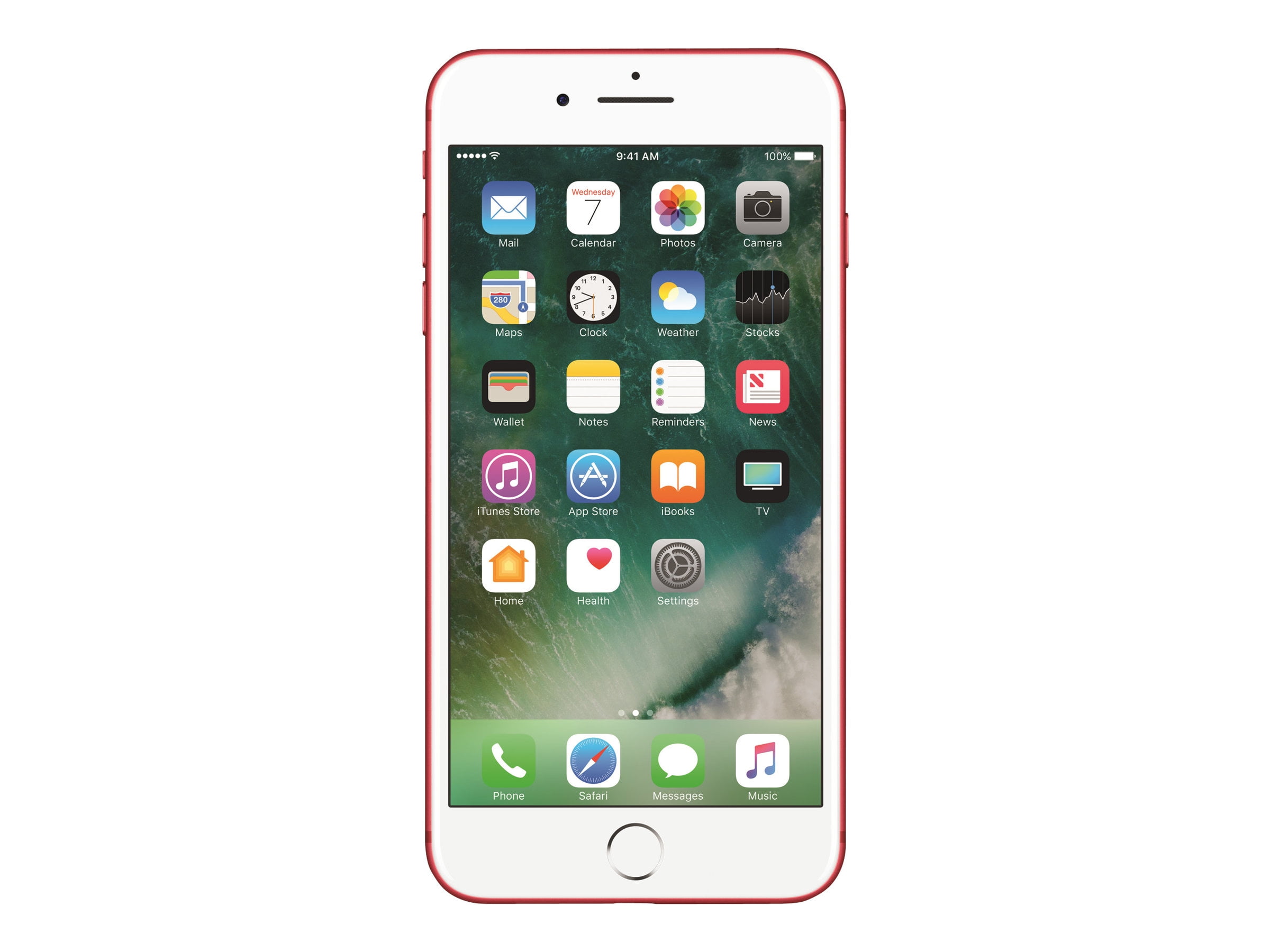 Apple Iphone 7 Plus Product Red Smartphone 4g Lte Advanced 256 Gb 5 5 19 X 1080 Pixels 401 Ppi Retina Hd 7 Mp Front Camera 2x Rear Cameras Matte Red Walmart Com Walmart Com