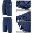 thumbnail image 3 of CAMEL Men's Running Shorts Quick Dry No Liner Athletic Lightweight Shorts for Gym Workout Training Tennis, 3 of 5