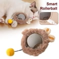 thumbnail image 3 of Juguetes interactivos con movimiento para gatos - Pelota de juguete automática para gatos de interior GXL M3W8, 3 of 8