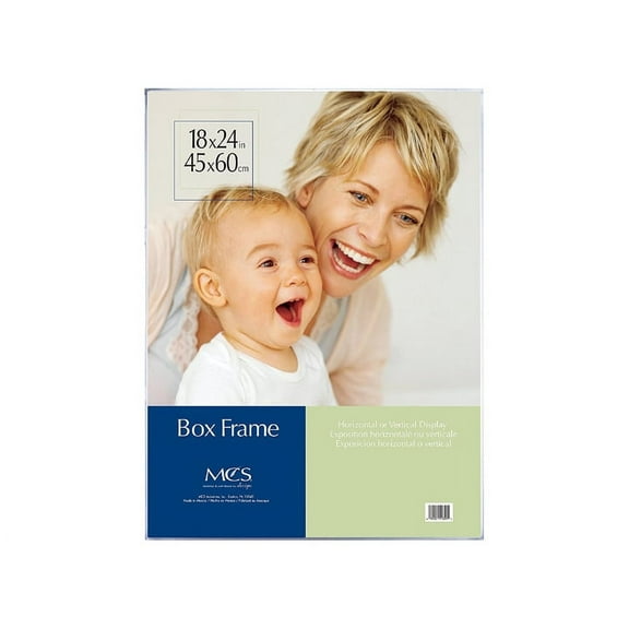 Clear Box Frame - 18" x 24" x 1-3/8"