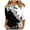 AC-Black, variant on Womens Tops Casual Crew Neck 3/4 Sleeve Tunics Shirts Trendy Boho Floral Print Blouses 2025 Summer Tops Vacation Outfits Sales Today Wine XXL