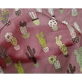 thumbnail image 5 of oneOone Cotton Poplin Fabric Leaves & Floral Block Printed Fabric 1 Yard 56 Inch Wide, 5 of 5