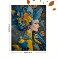 thumbnail image 3 of Qisvanset 12x16 Inch Vibrant Floral Collage Canvas Print Wall Art, 3 of 5
