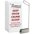 thumbnail image 1 of Cuchara Coladora para Freidora en Acero Inoxidable en Forma de V - THE FRYOILSAVER COMPANY, 1 of 7