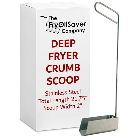 Cuchara Coladora para Freidora en Acero Inoxidable en Forma de V - THE FRYOILSAVER COMPANY