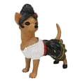 thumbnail image 6 of Caliente Senorita Chihuahua Dog With Traditional Chili Peppers Dress Figurine, 6 of 7