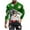 813-##Green, variant on Mens Christmas T Shirts Winter Funny Snowman Print Long Sleeve Pullovers Casual Loose Fit Crewneck Tshirts