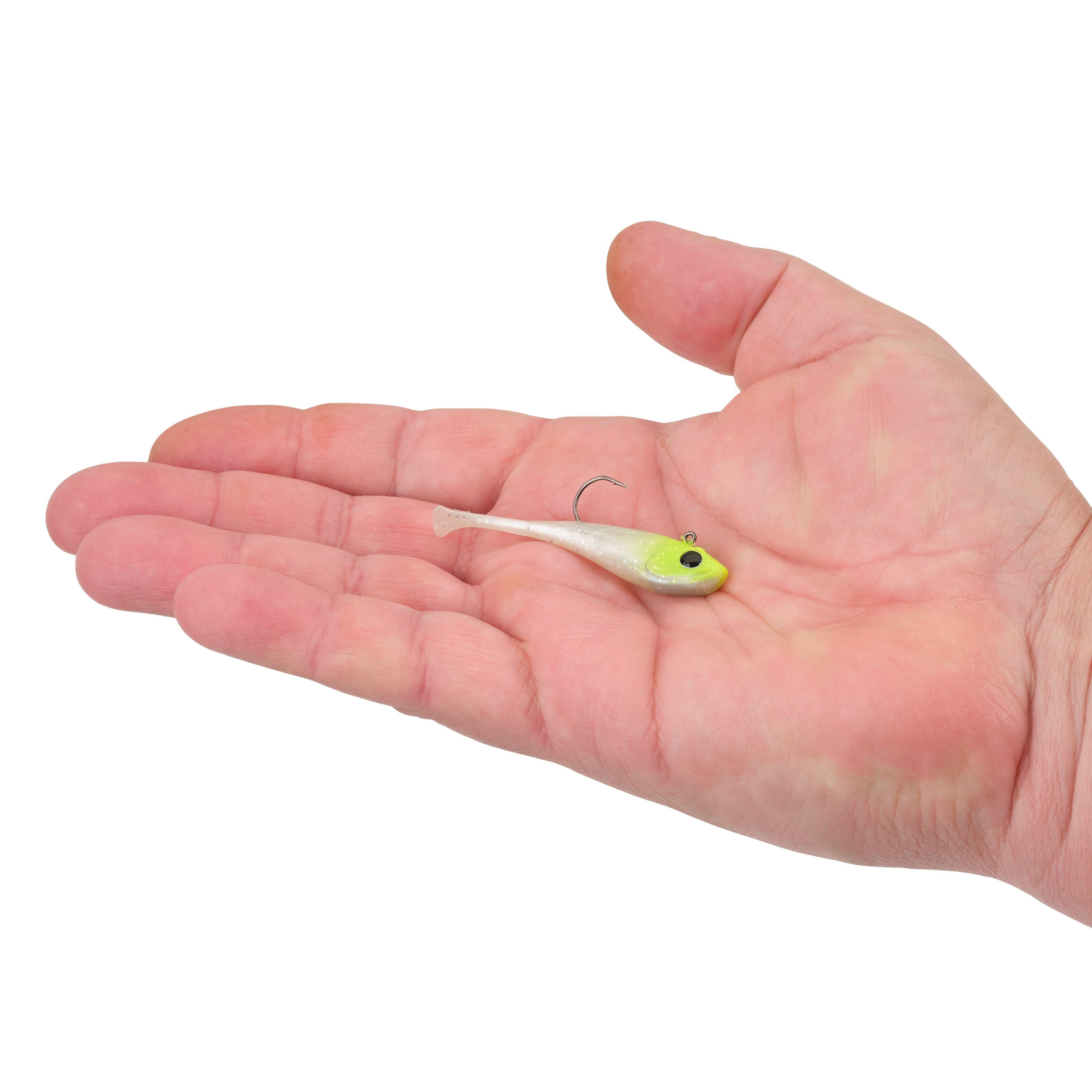 Berkley PowerBait® Power® Switch, 2.5 in, Lemon Head Glow