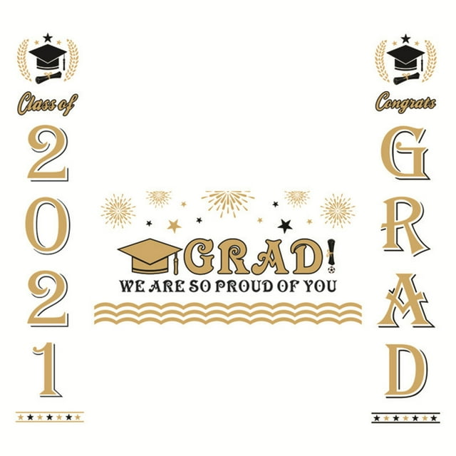 Large Graduation Party Banner Durable Selfie Background Cloth Party Poster